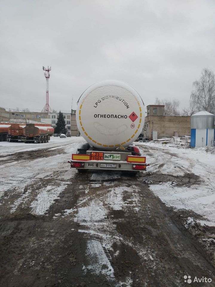 Полуприцеп газовоз