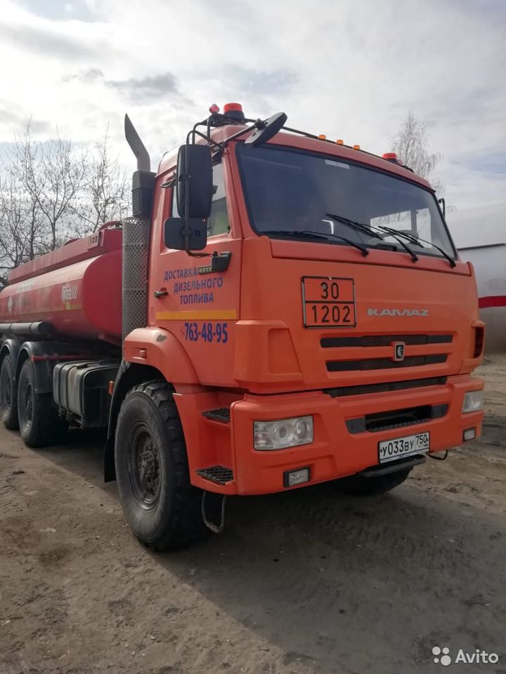 Бензовоз КамАЗ 56142 АТЗ