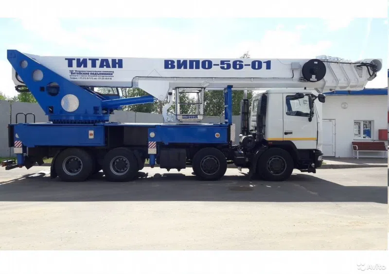Автовышка МАЗ 6516 с АГП ВИПО-56-01