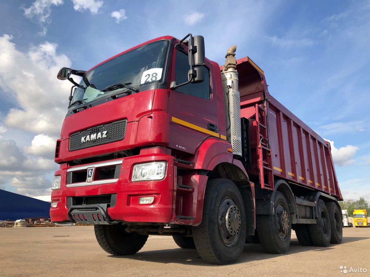 Самосвал КамАЗ 6580