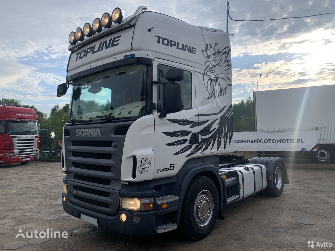 Седельный тягач Scania R440 / euro 5 / manual / nowe opony / 11.20