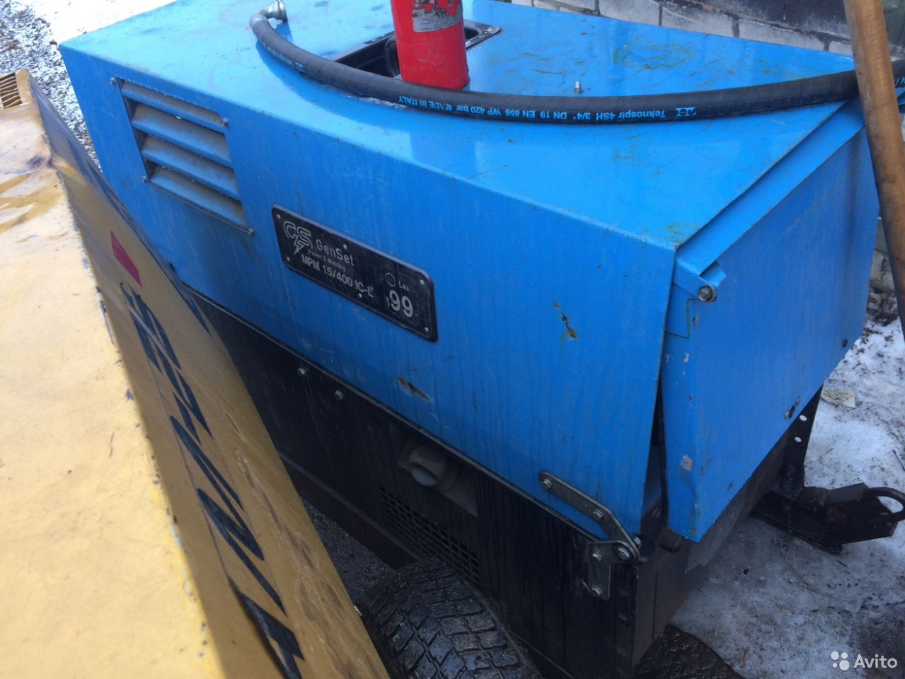 Передвижной сварочный агрегат GenSet MPM 15/400 IC-L