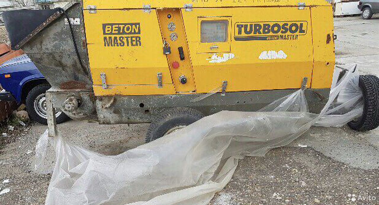 Бетононасос Turbosol Beton Master