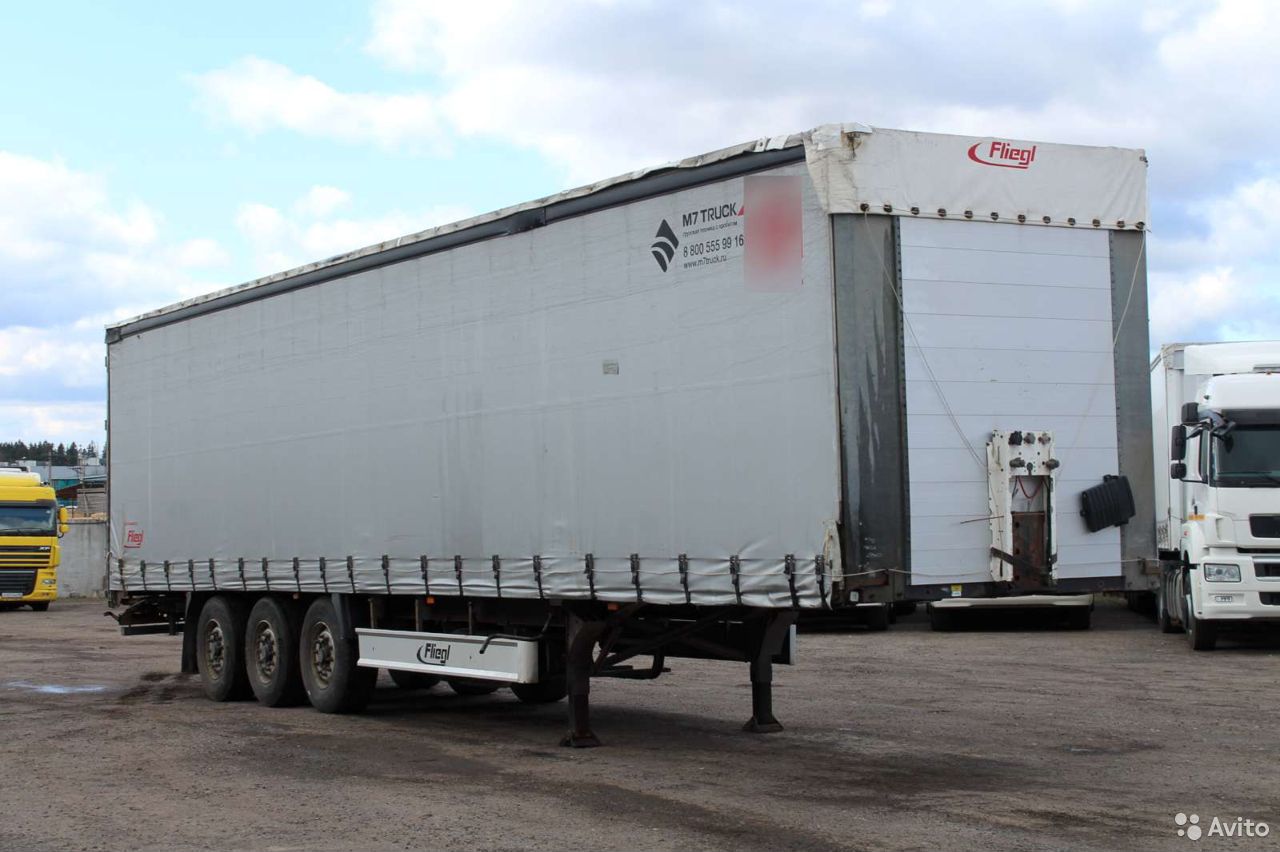 Тентованный полуприцеп Fliegl SDS 350
