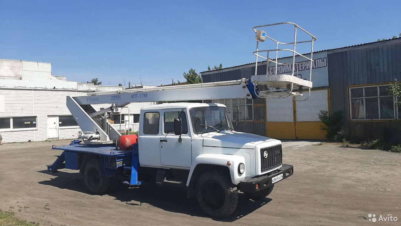 Автовышка ГАЗ 3307