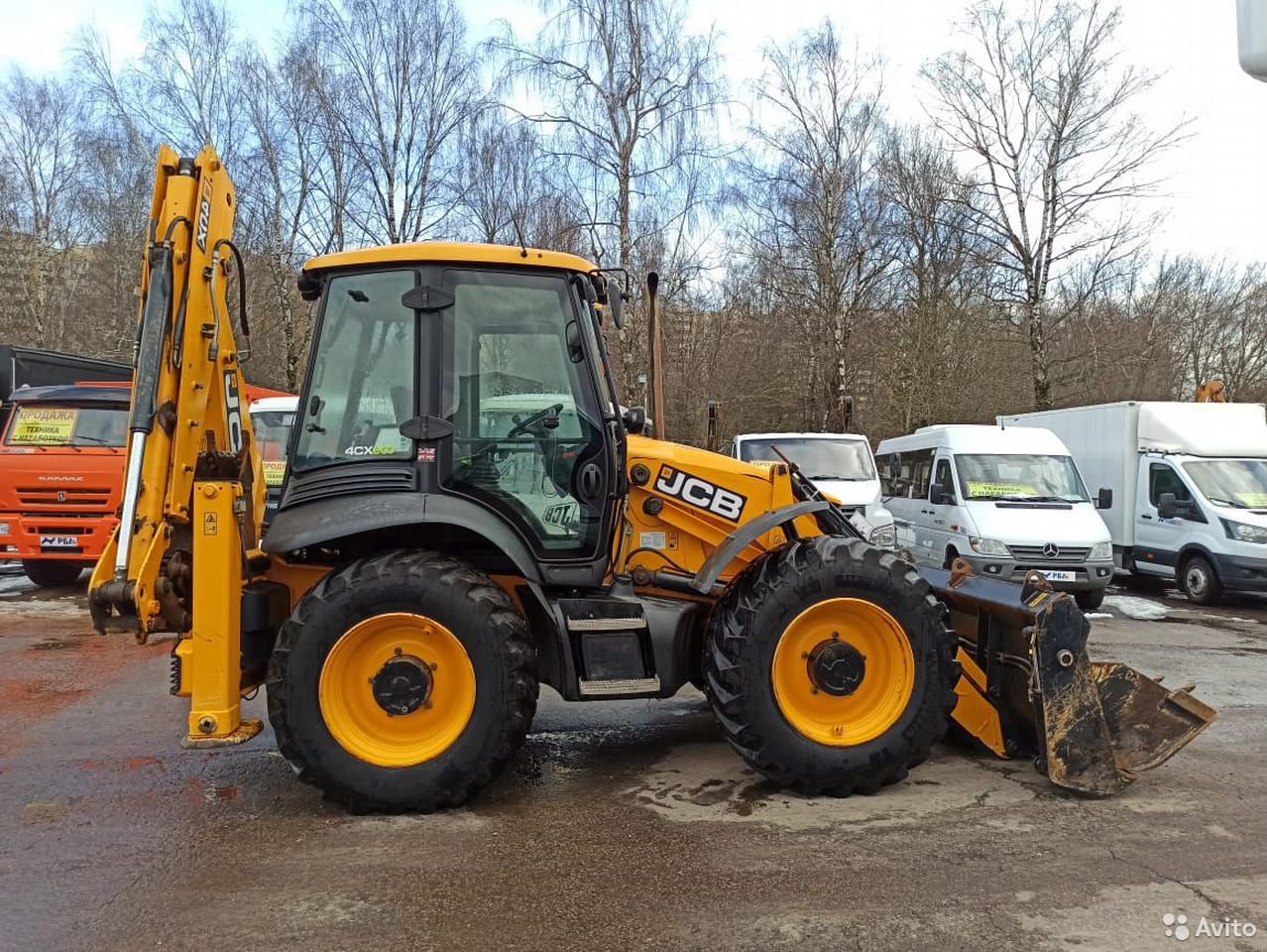 Экскаватор-погрузчик JCB 4CX14H2WM 2017