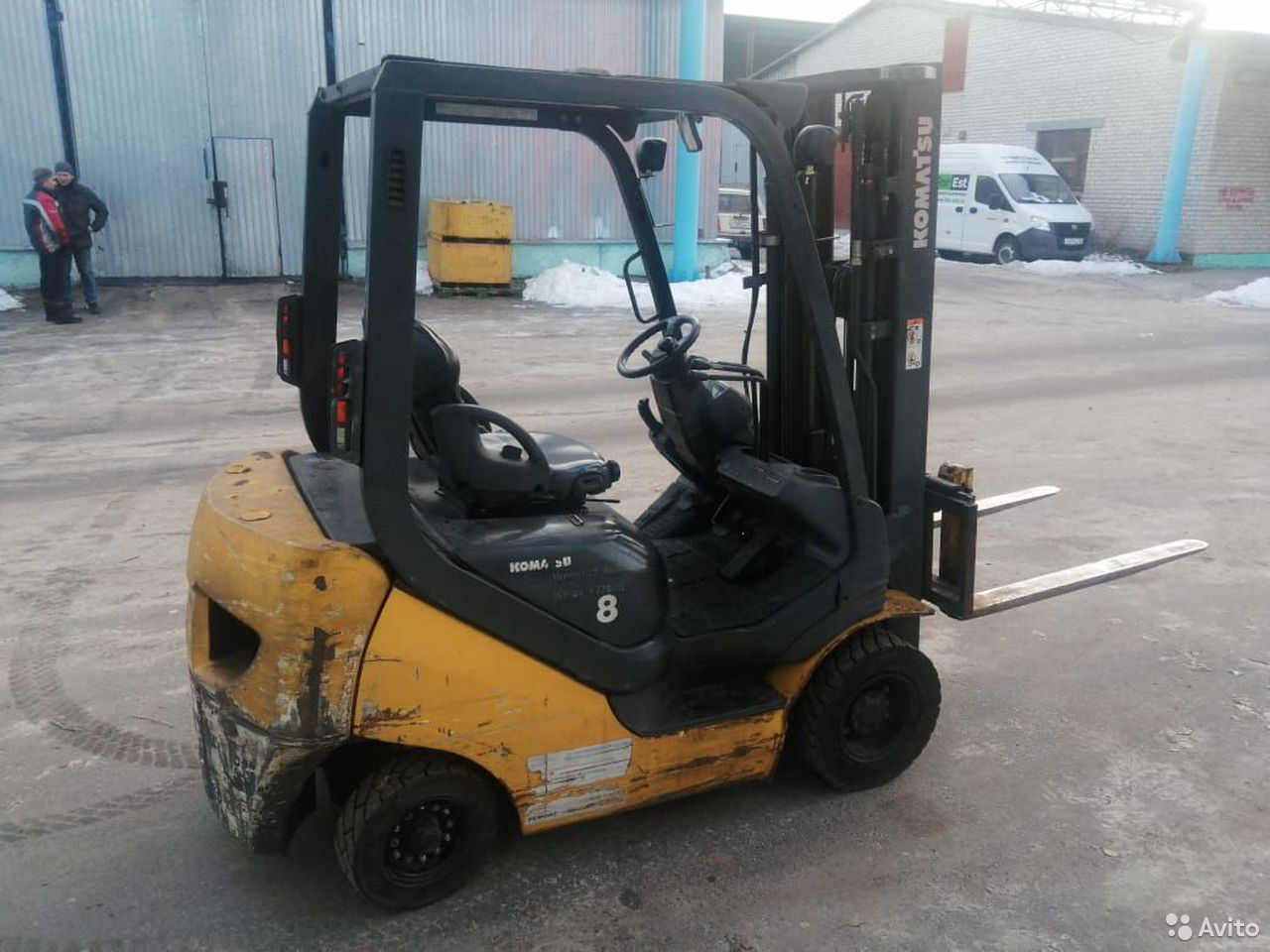 Вилочный погрузчик Komatsu FD18T-21