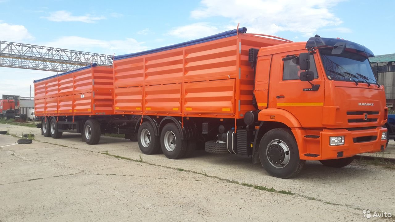 Зерновоз КамАЗ 65115