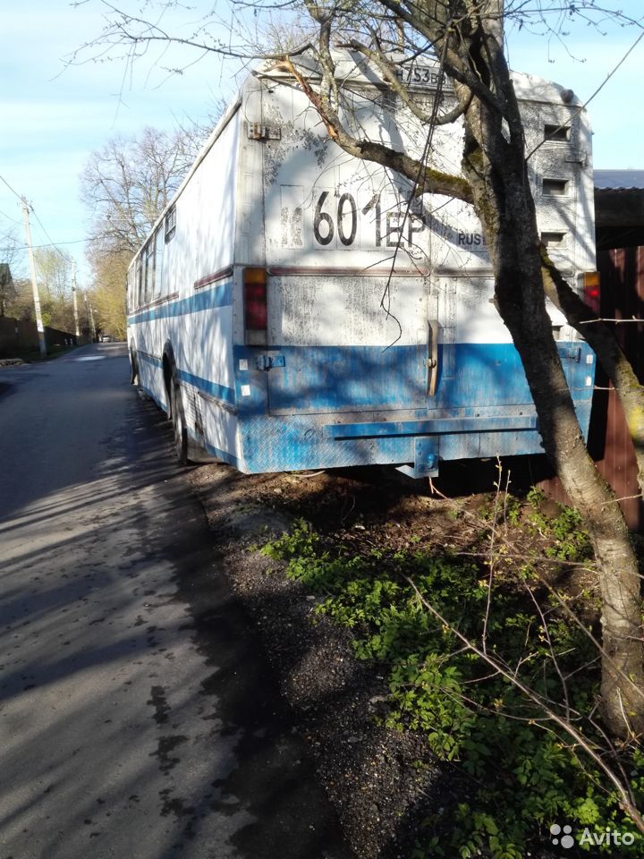 Автобус Volvo Bjarne Berg с грузовым отсеком