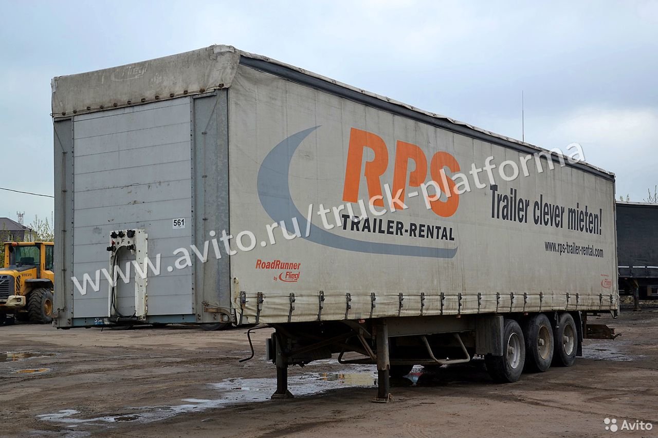 Тентованный полуприцеп Fliegl SDS 350