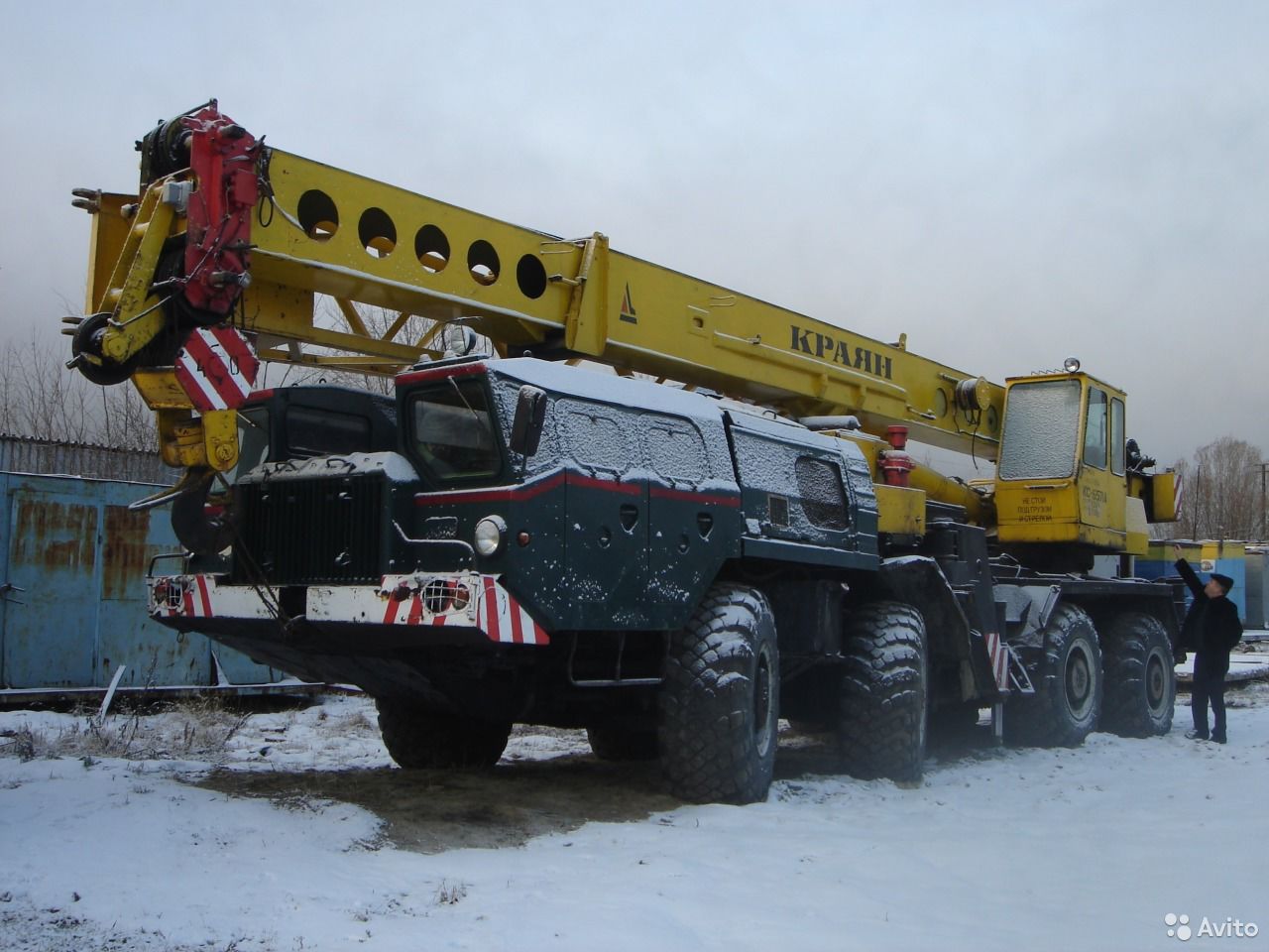 Автокран КРАЯН КС-6571А на шасси МЗКТ (VOLAT)