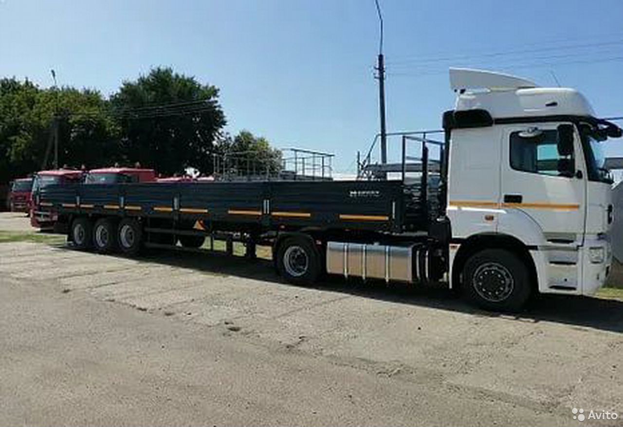 Бортовой полуприцеп НефАЗ 93341-0310210-07