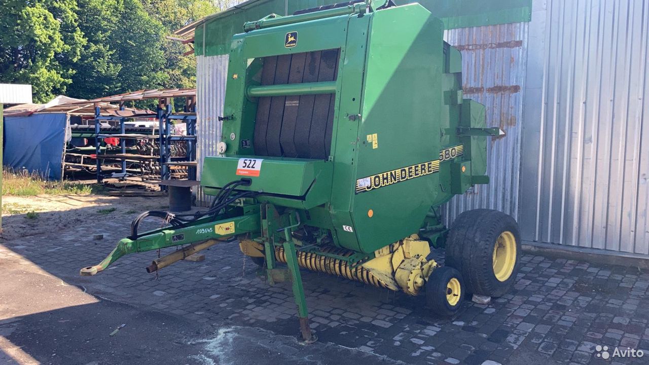 Пресс-подборщик John Deere 580