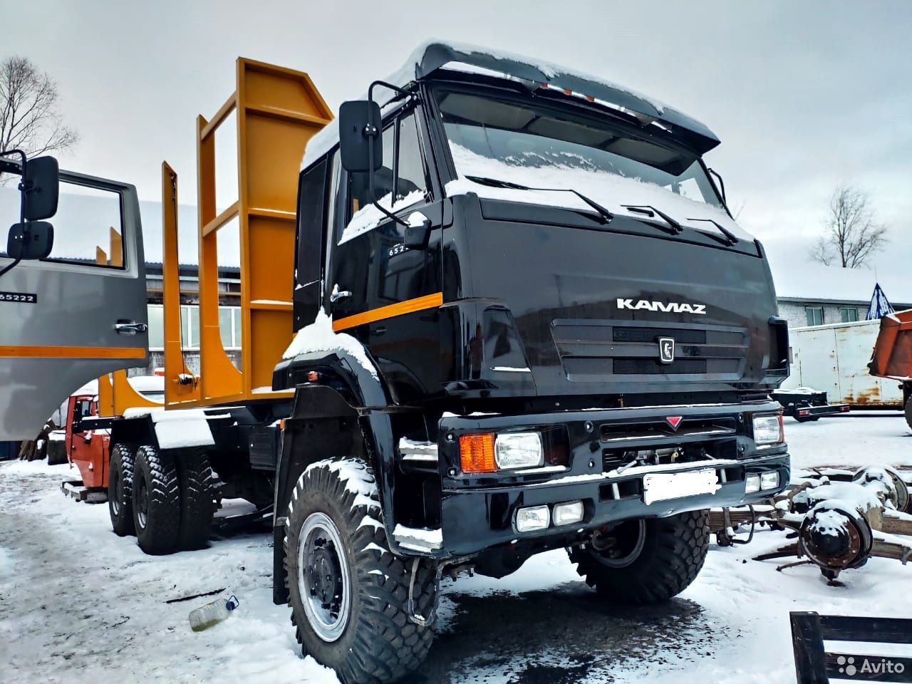 Сортиментовоз КамАЗ 6522