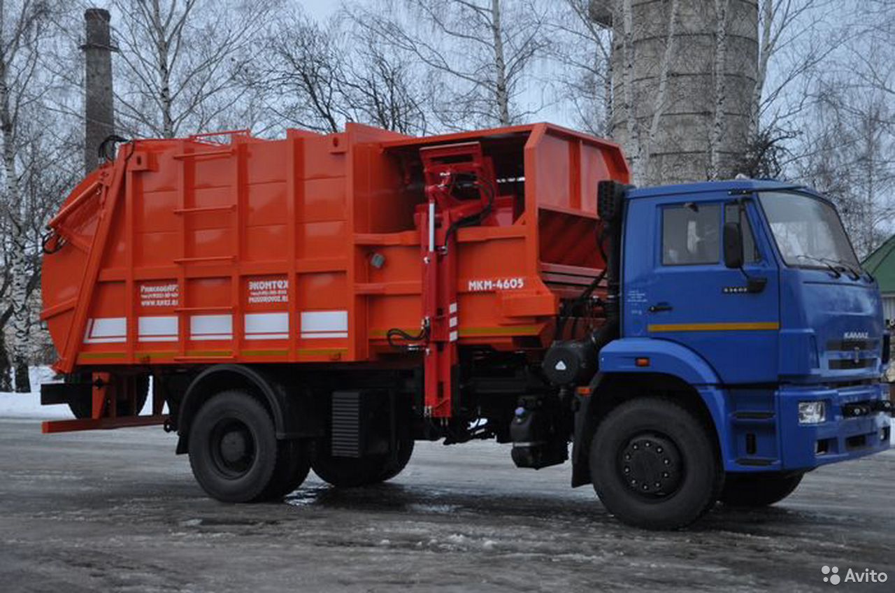 Мусоровоз РАРЗ МК-4553-06 на шасси КамАЗ 53605