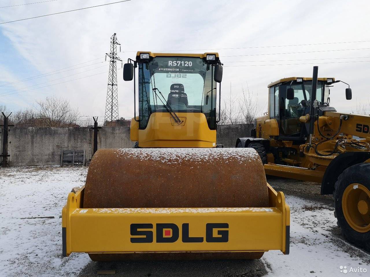 Грунтовый каток SDLG RS7120