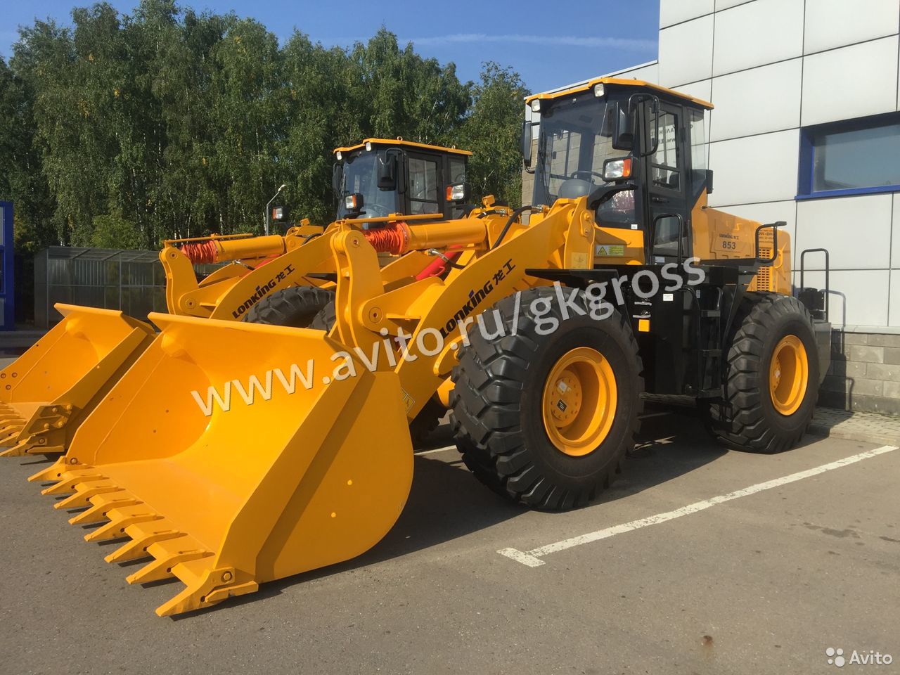 Фронтальный погрузчик Lonking 853