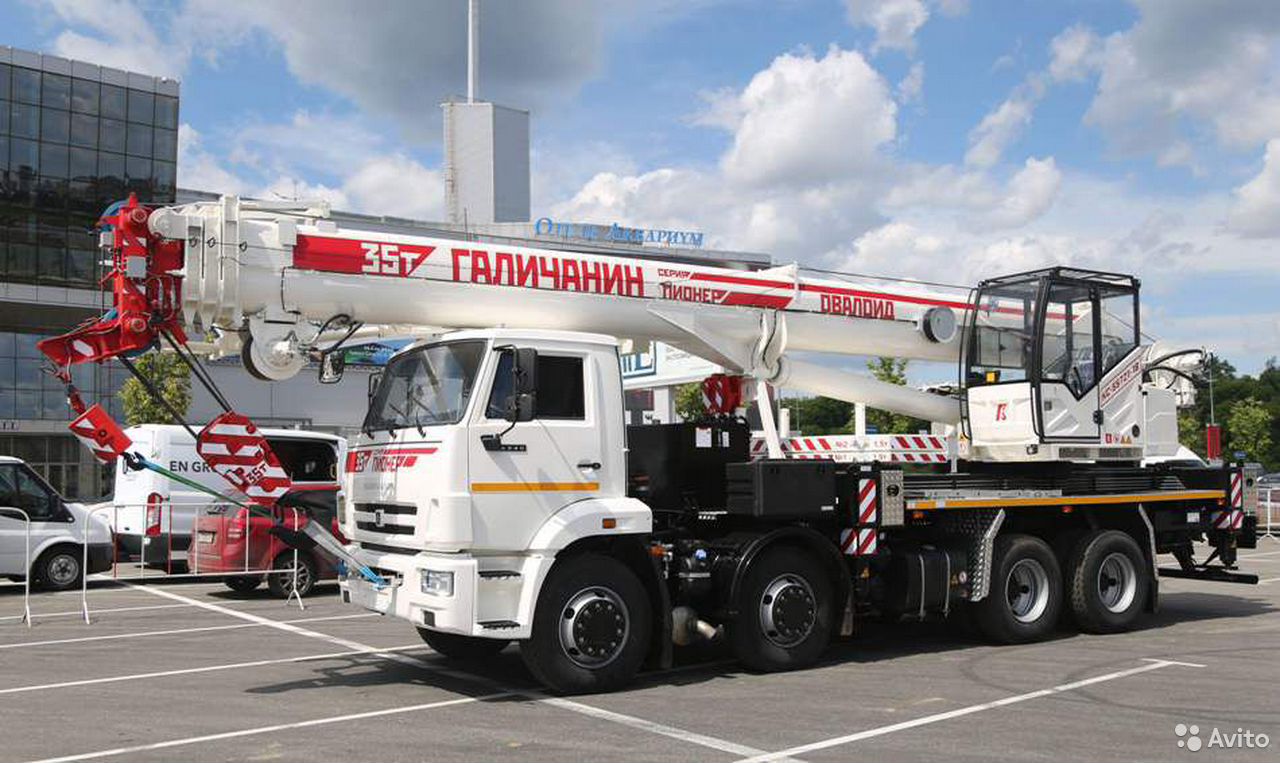 Автокран Галичанин КС-55721-1В на шасси КамАЗ 6540