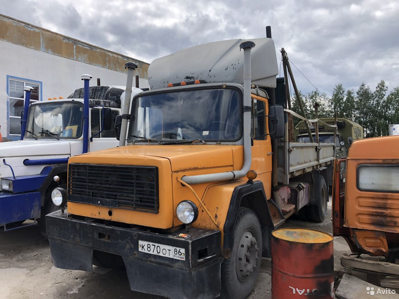 Бортовой грузовик Magirus 232