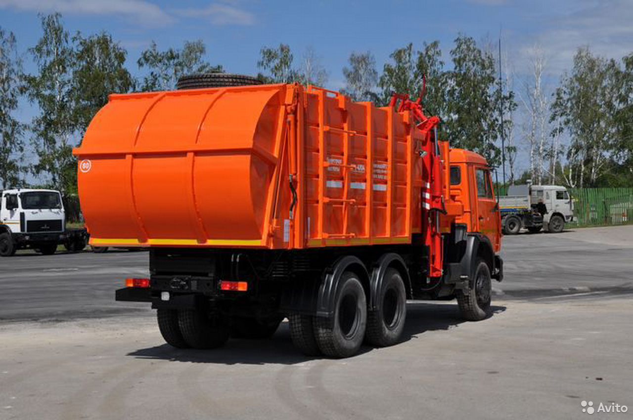 Мусоровоз РАРЗ МК-4552-08 на шасси КамАЗ 65115
