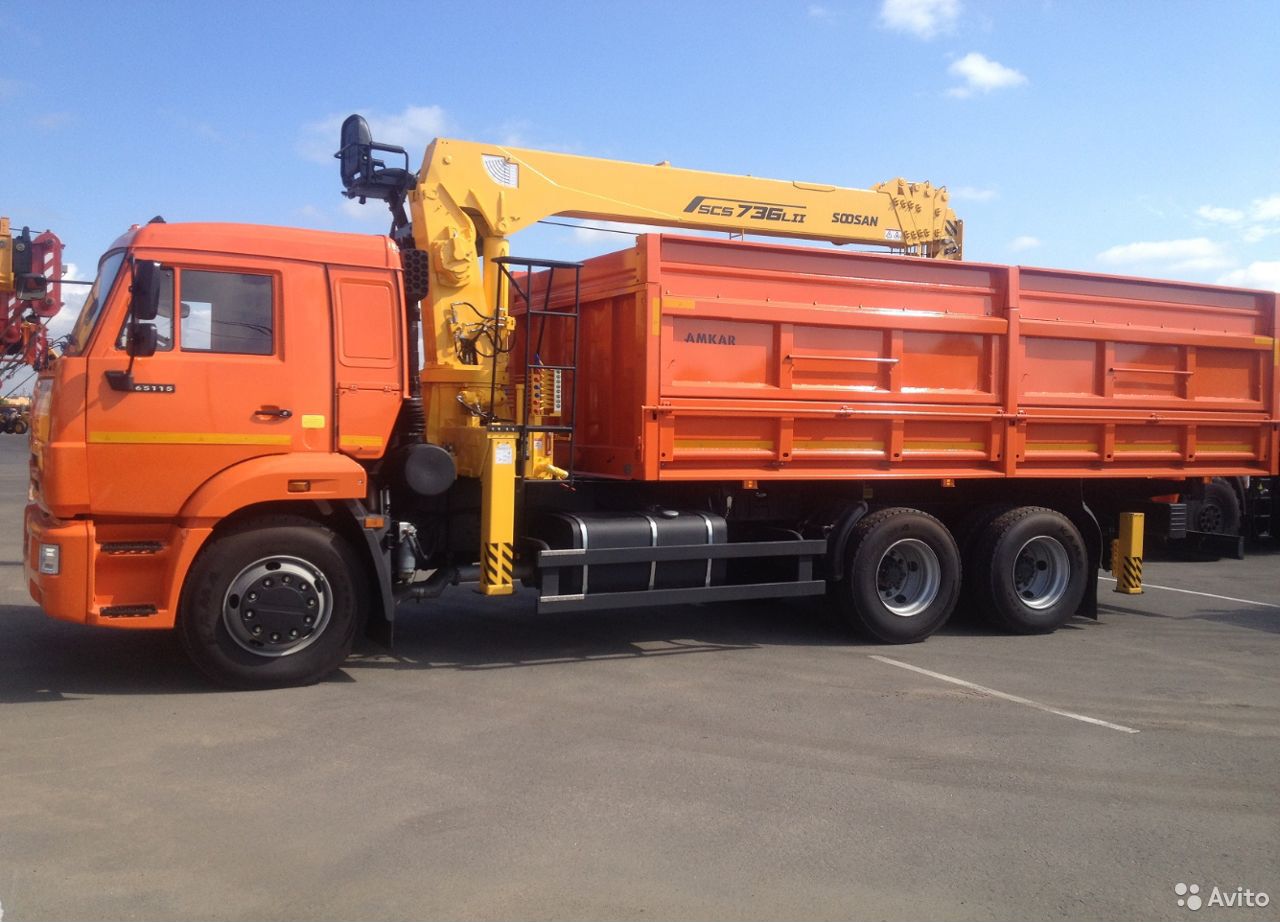Кран-манипулятор Soosan SCS736LII