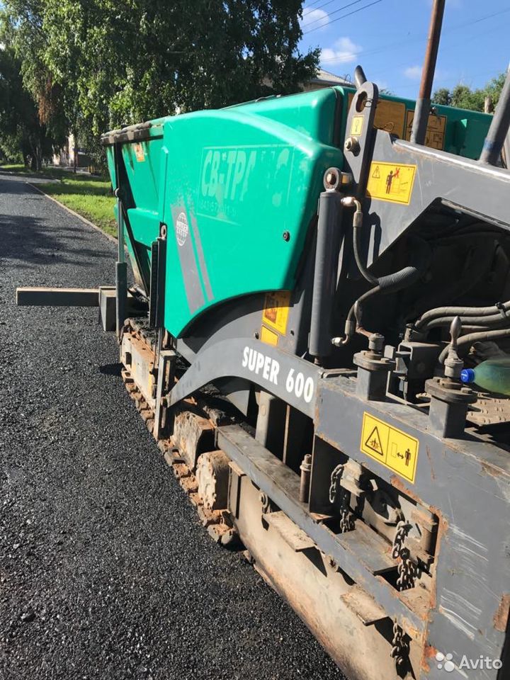 Асфальтоукладчик Vogele Super 600