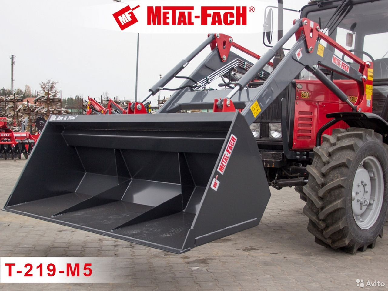 Навесной погрузчик (КУН) Metal-Fach T-219-M5