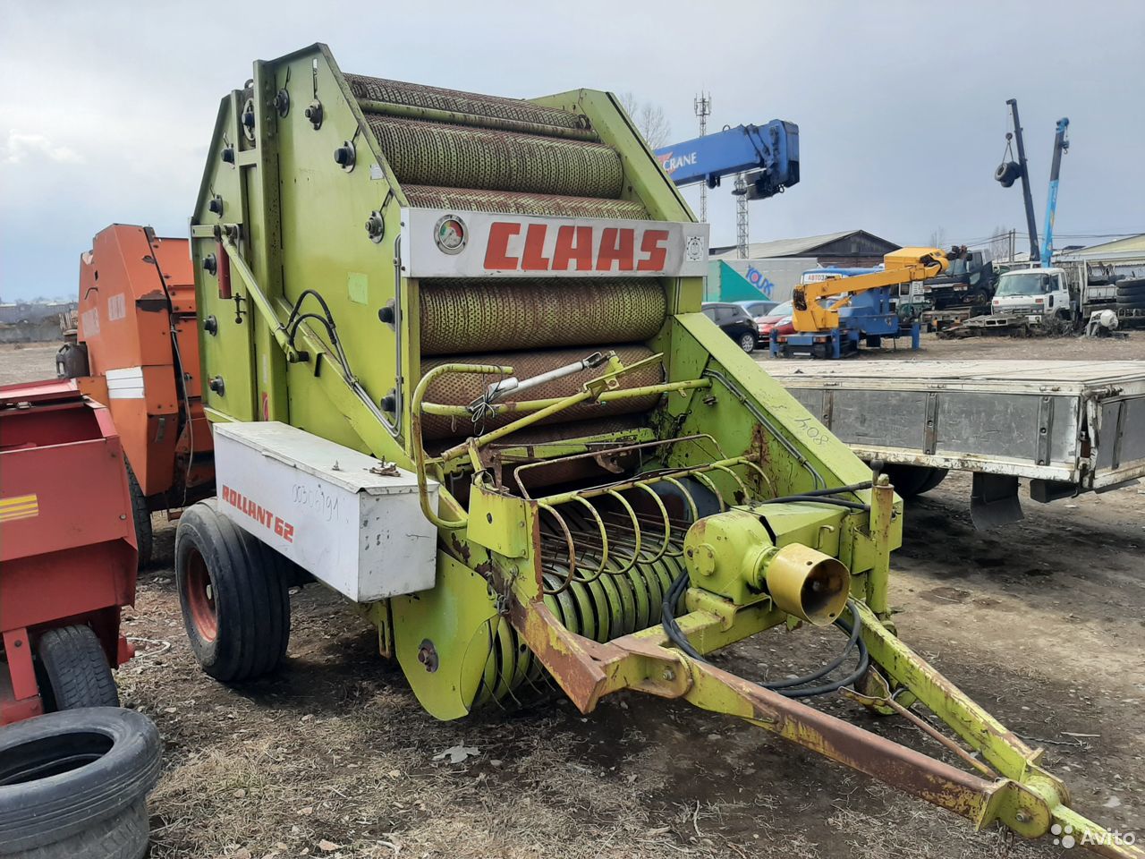 Пресс-подборщик Claas Rollant 62