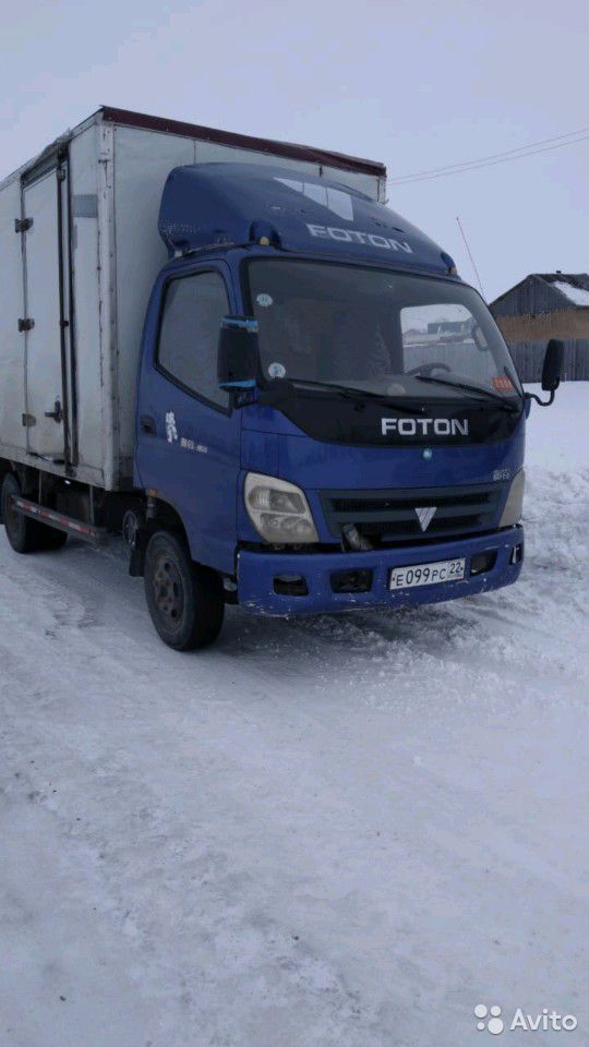Промтоварный фургон Foton