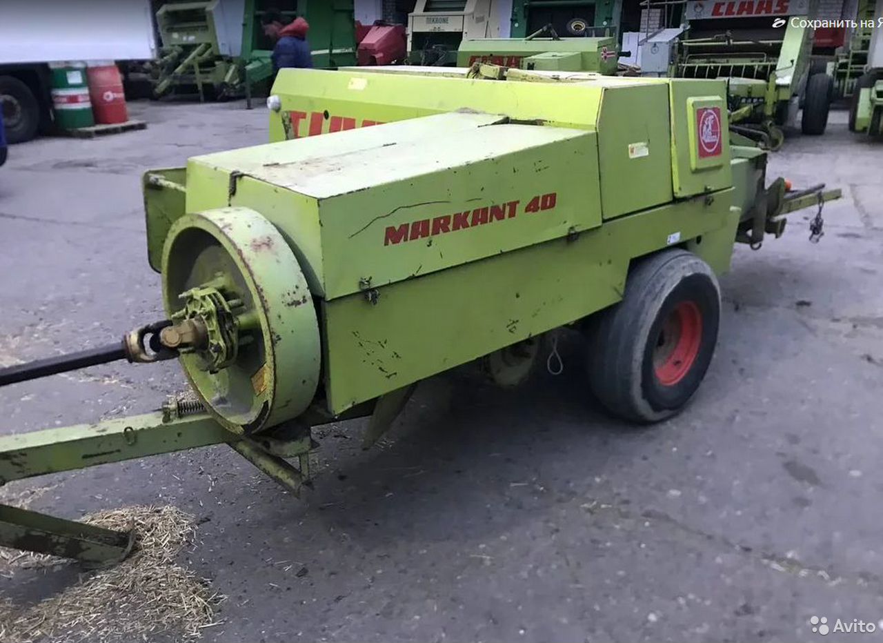 Пресс-подборщик Claas Markant 40