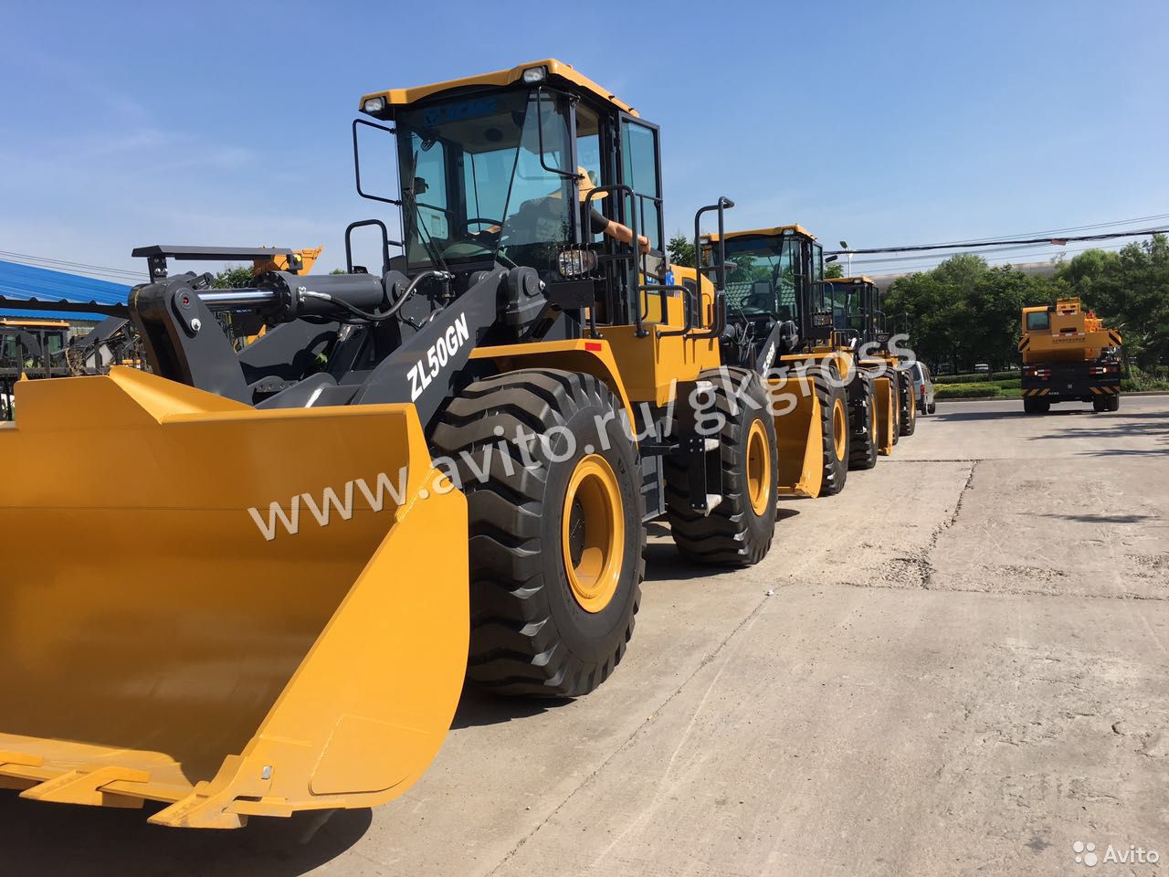 Фронтальный погрузчик XCMG ZL50GV