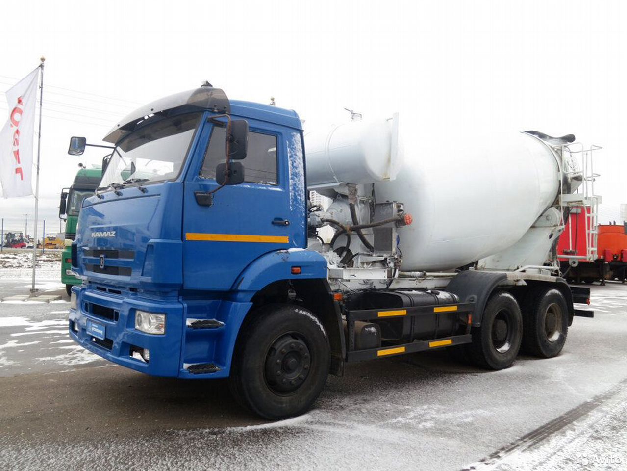 Автобетоносмеситель ТЗА 5814Z9 на шасси КамАЗ 6520