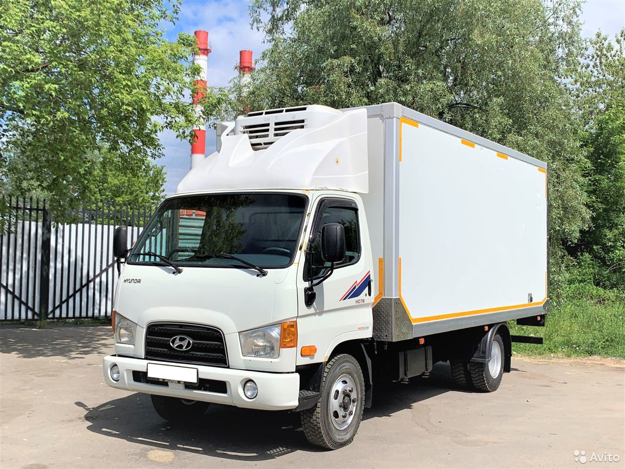 Рефрижераторный фургон Hyundai E-Mighty
