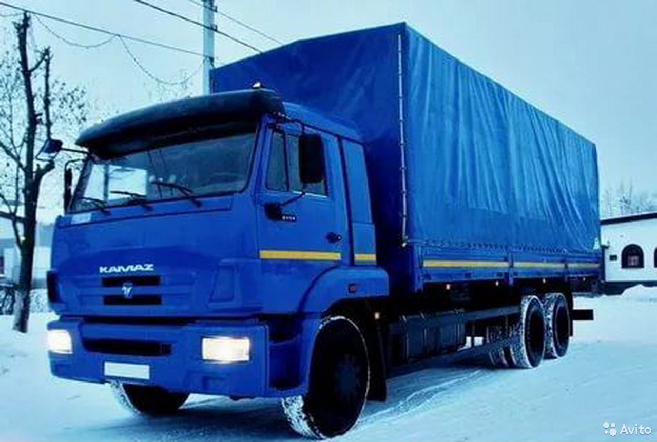 Тентованный грузовик КамАЗ 65117-6010-50