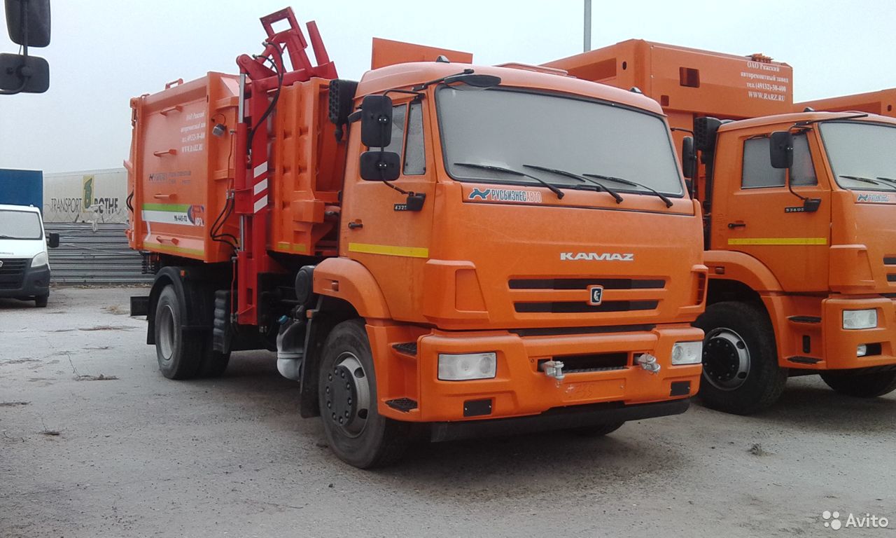 Мусоровоз РАРЗ МК-4552-02 на шасси КамАЗ 43253-3010-69