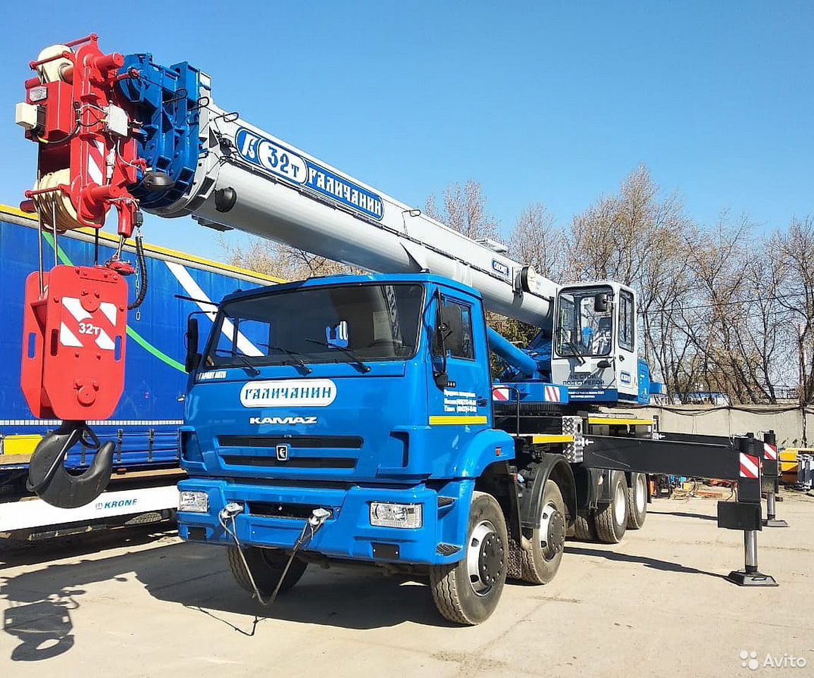 Автокран Галичанин КС-55729-1В на шасси КамАЗ 6540