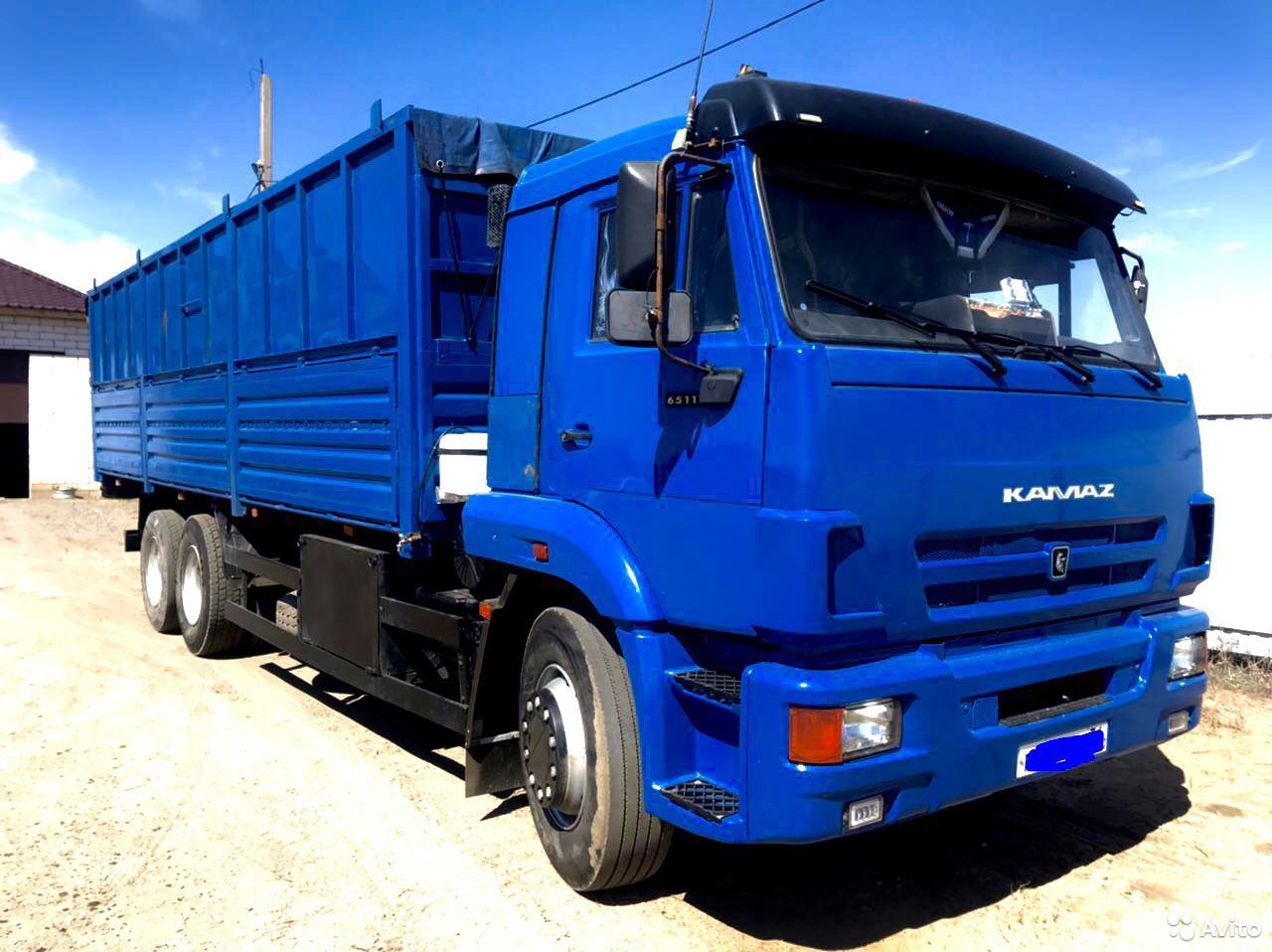 Зерновоз КамАЗ 65117