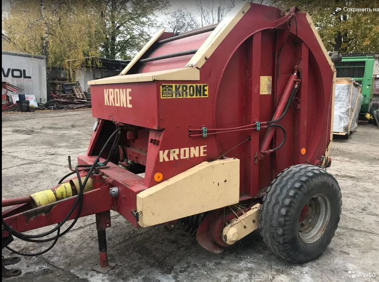 Пресс-подборщик Krone KR150