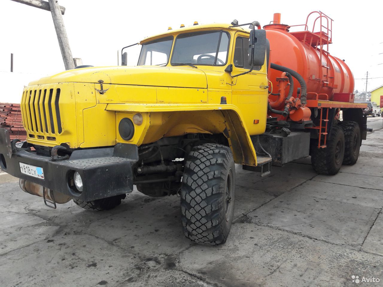 Ассенизатор УРАЛ 4320