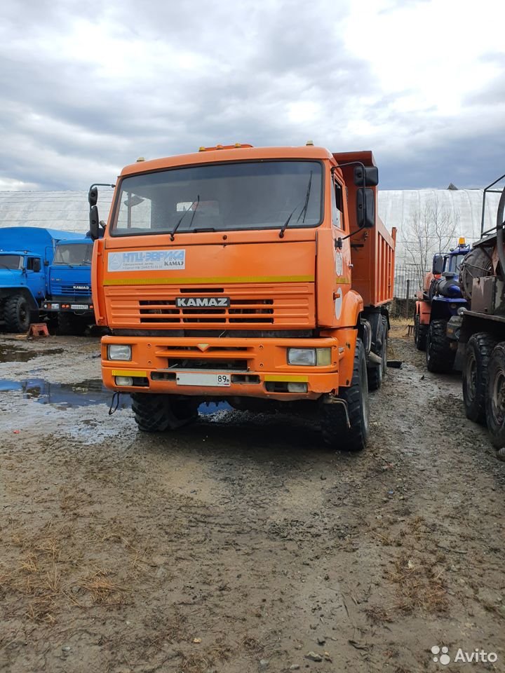 Самосвал КамАЗ 6522
