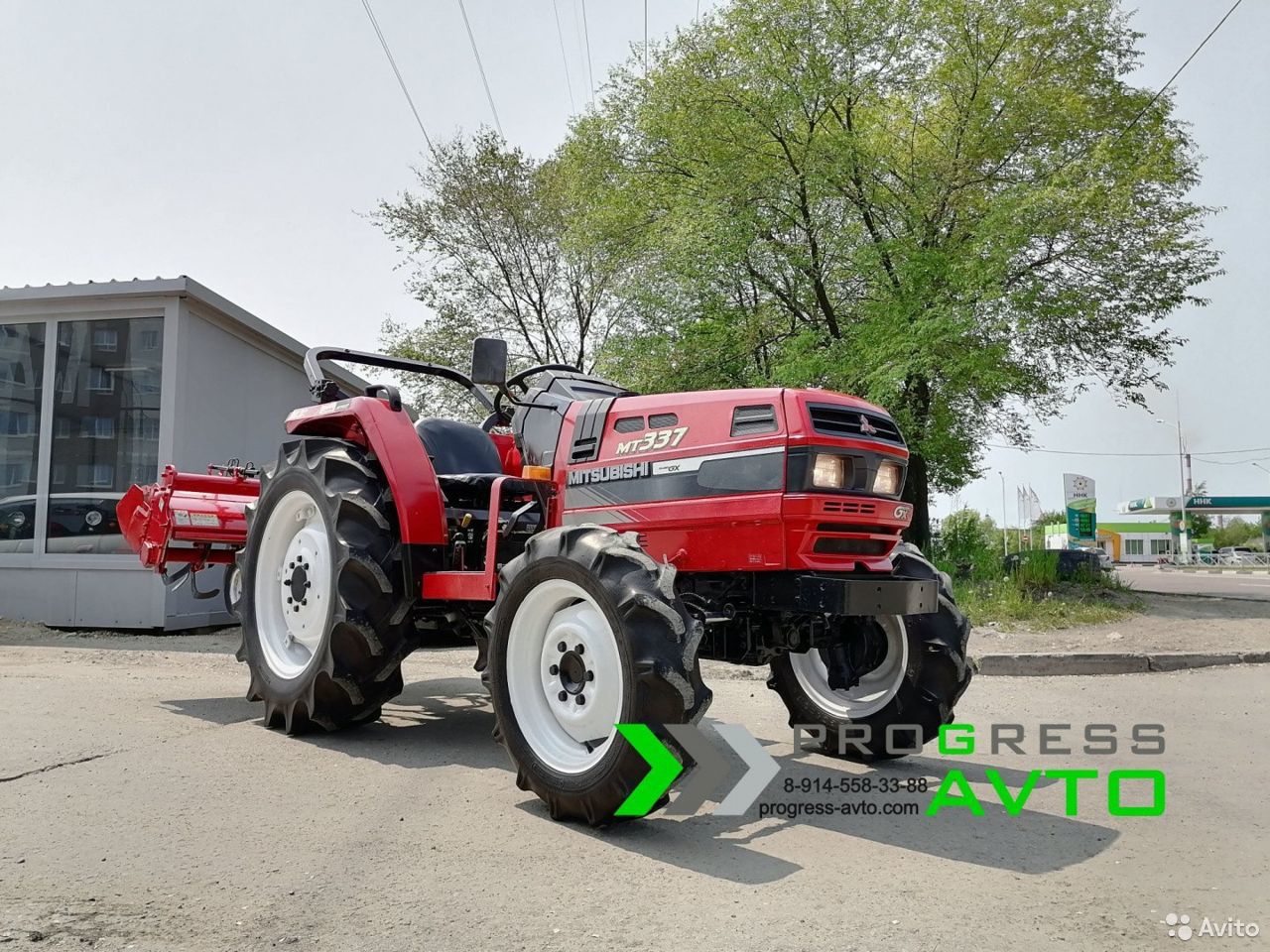 Мини-трактор Mitsubishi MT337