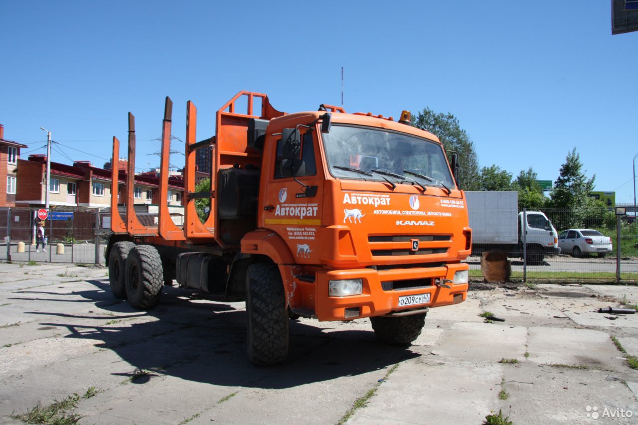 Сортиментовоз КамАЗ 740460
