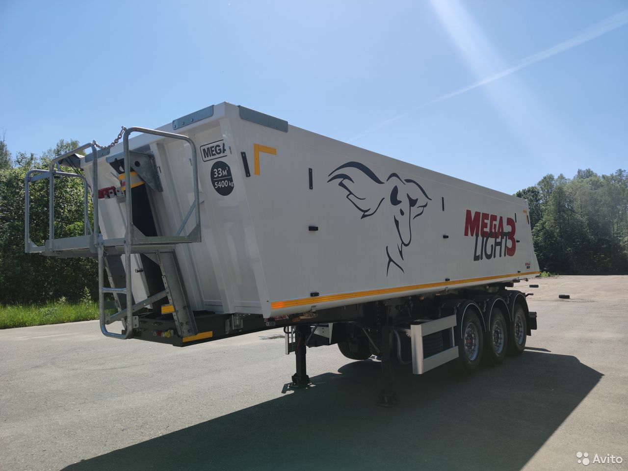 Самосвальный полуприцеп Mega 33 м3