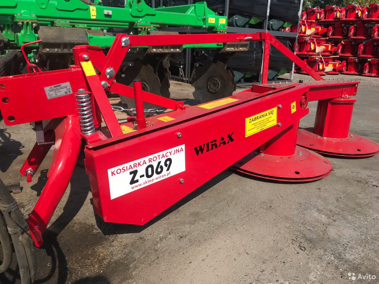Косилка Wirax 1.25-1.85м серии Z роторная навесная