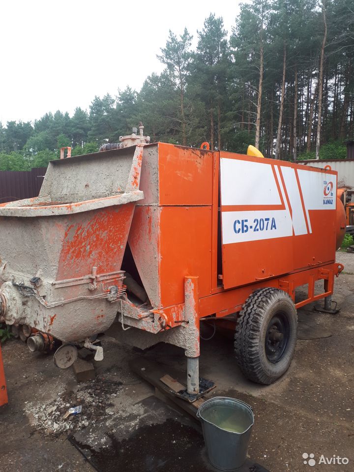 Бетононасос ТЗА СБ-207А