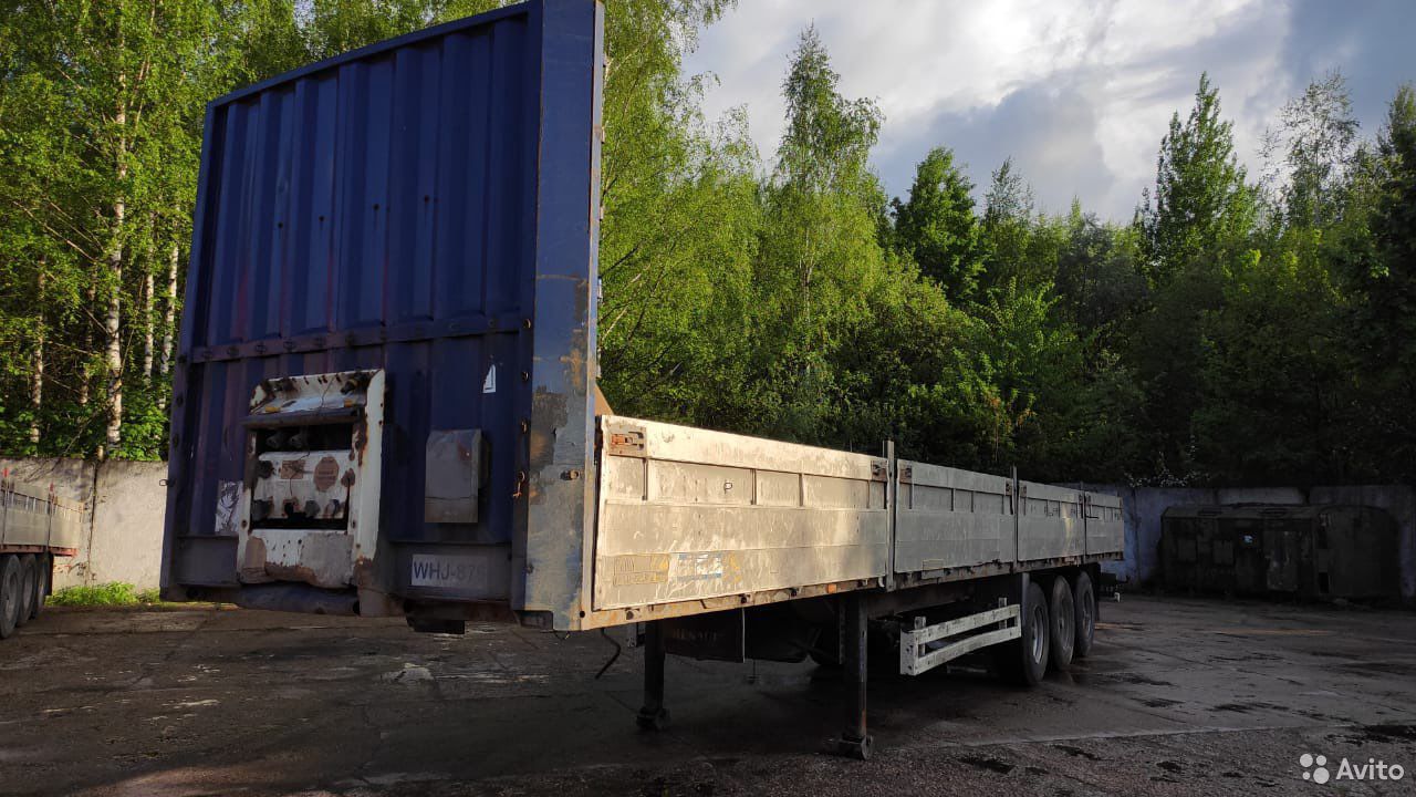 Бортовой полуприцеп Krone SDP27