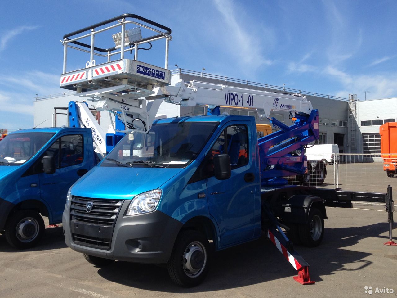 Автовышка ГАЗ ГАЗель Next А21R24 с АГП ВИПО-17-01