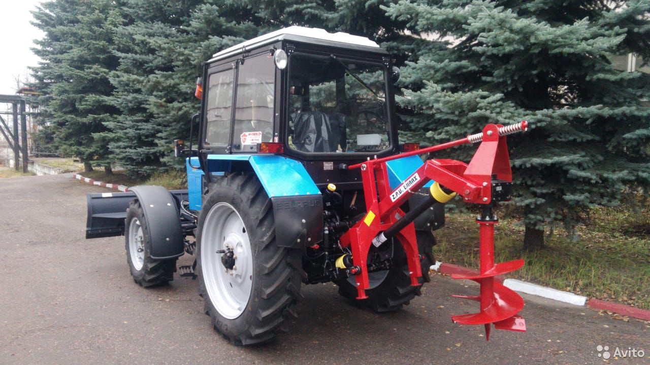 Навесной ямобур Wirax WR 25/50