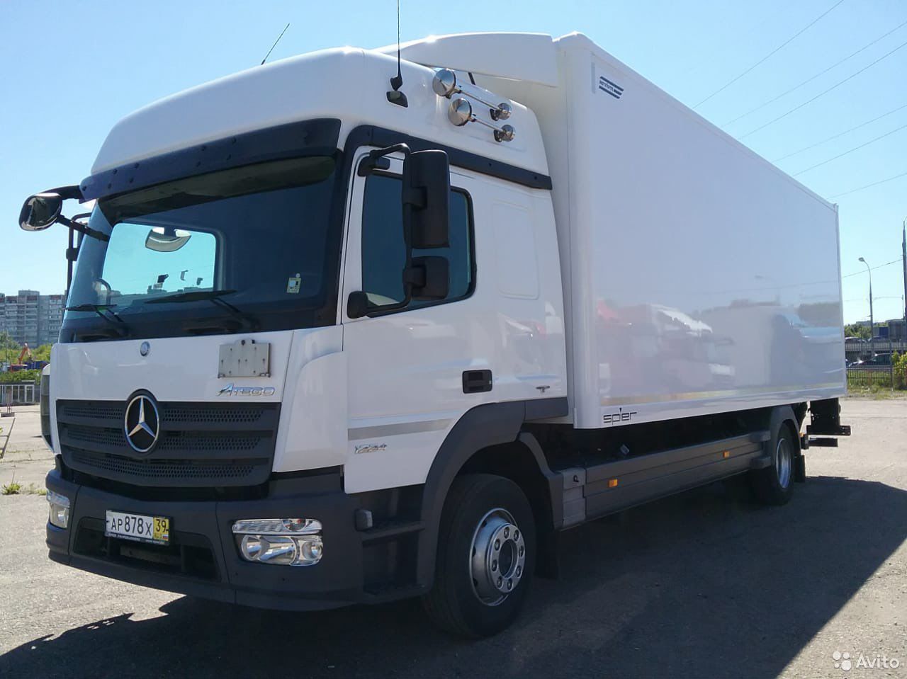 Грузовой фургон Mercedes-Benz Atego 1224