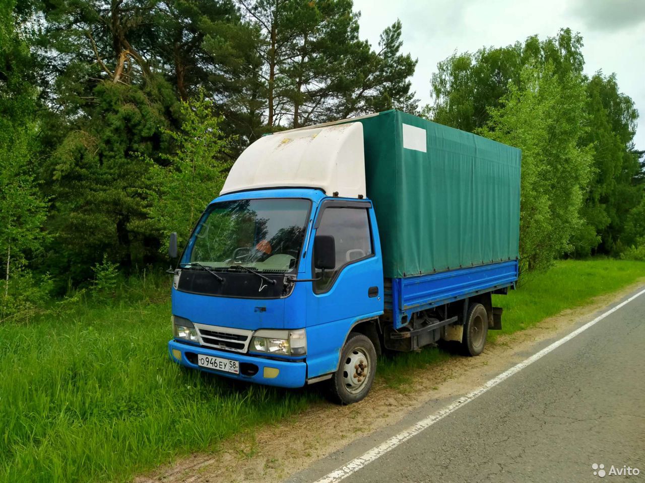 Тентованный автомобиль FAW CA1041